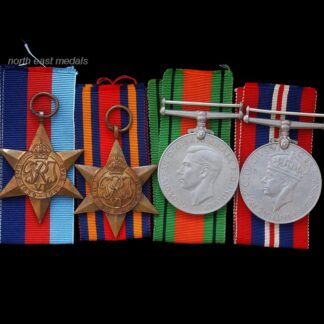 1939-1945 Star, Burma Star, Defence Medal, 1939-1945 War Medal